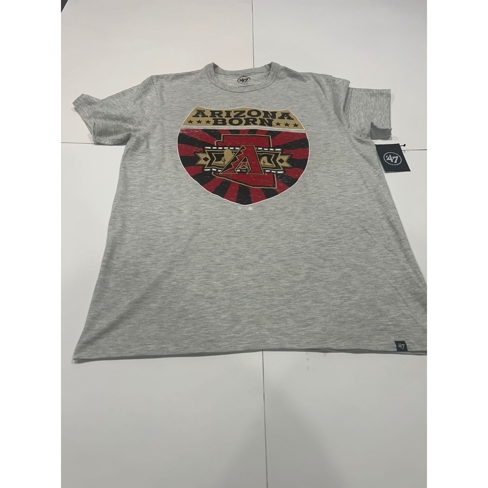 '47 Arizona Diamondbacks T-Shirt MLB‎ Baseball Graphic Tee Men's Large (253)